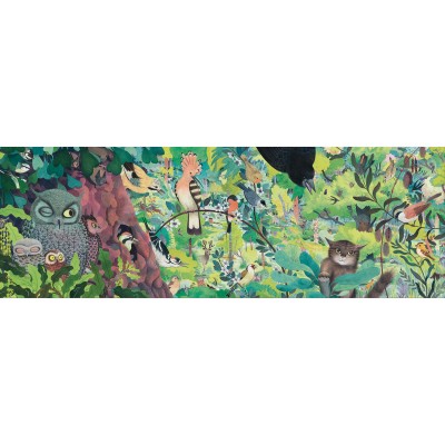 PUZZLE GALLERY OWLS AND BIRDS - 1000 PCS - DJECO