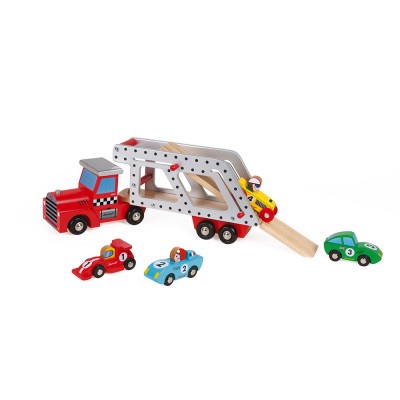CAMION TRANSPORTEUR 4 VOITURES STORY-JANOD
