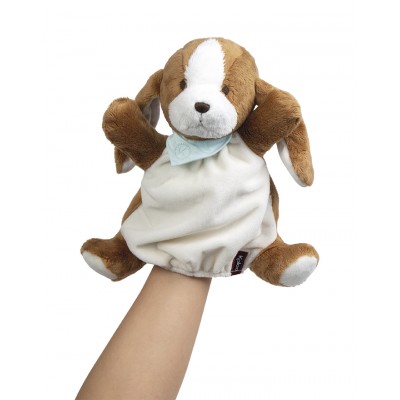 LES AMIS CHIEN TIRAMISU DOUDOU MARIONNETTE 25CM - KALOO