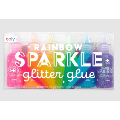 RAINBOW SPARKLE GLITTER GLUE- OOLY