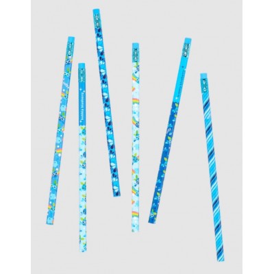 6 CRAYONS A PAPIER PARFUMES  MYRTILLE- OOLY