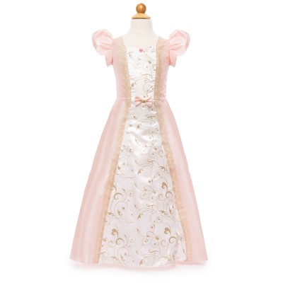 ROBE PARISIENNE ROSE ET BLANCHE  5-6 ANS - GREAT PRETENDERS