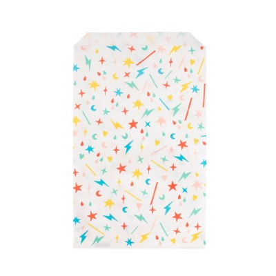10 POCHETTES - POIS MULTICOLORES - MY LITTLE DAY