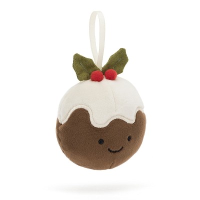 FESTIVE FOLLY CHRISTMAS PUDDING - JELLYCAT