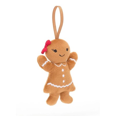 FESTIVE FOLLY GINGERBREAD RUBY - JELLYCAT