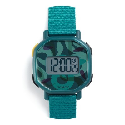 MONTRE DIGITALE - GREEN SNAKES -DJECO