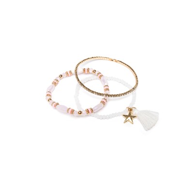 BRACELET RISING STAR - 3 PCS - GREAT PRETENDERS