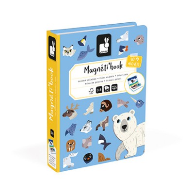 MAGNETI'BOOK ANIMAUX POLAIRES - JANOD
