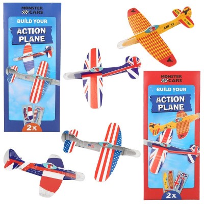 PLANEUR -MONSTER CARS BUILD YOUR ACTION GLIDER