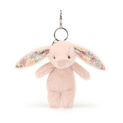 BLOSSOM BLUSH BUNNY BAG CHARM - JELLYCAT