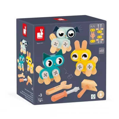 BRICO'KIDS - PETITS ANIMAUX A BRICOLER - JANOD