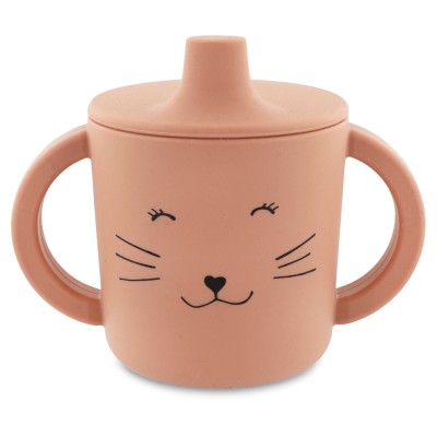 TASSE D'APPRENTISSAGE SILICONE MRS CAT - TRIXIE