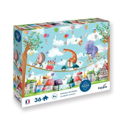 PUZZLE 36 P - ANIMAUX ACROBATES  - SENTOSPHERE