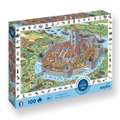 PUZZLE 100 P C&T - LE CHATEAU FORT  - SENTOSPHERE