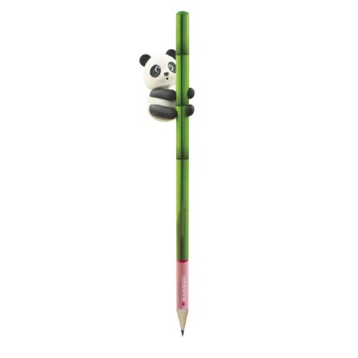 CRAYON AVEC GOMME BAMBOU ET PANDA - LEGAMI