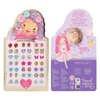 PRINCESS MIMI BOUCLES D'OREILLES ADHESIVES