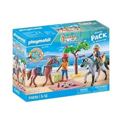 STARTER PACK AMELIA ET BEN AVEC CHEVAUX - PLAYMOBIL