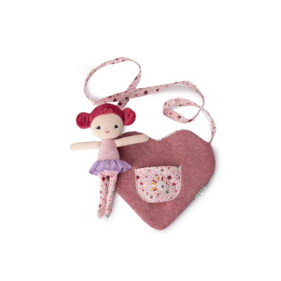 POUPEE SUR SAC COEUR - LILLIPUTIENS