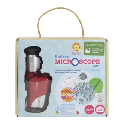 EXPLORER MICROSCOPE SET - TIGER TRIBE