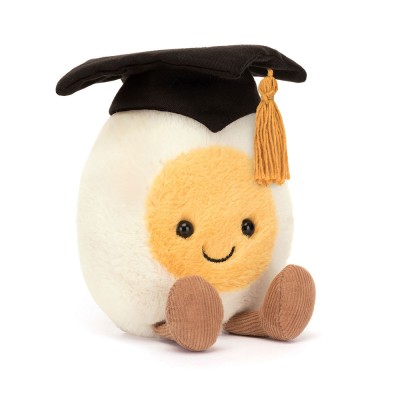 AMUSEABLE HAPPY BOILED EGG GRADUATION - JELLYCAT