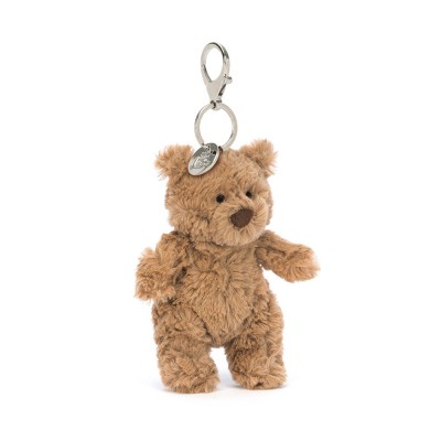 BARTHOLOMEW BEAR BAG CHARM - JELLYCAT