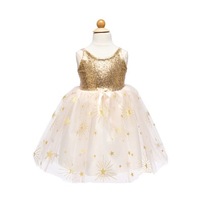 ROBE DOREE ETOILEE 5-6 ANS - GREAT PRETENDERS