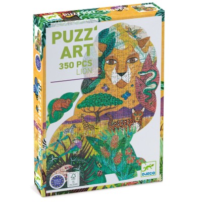 PUZZ'ART LION - 350 PCS - DJECO