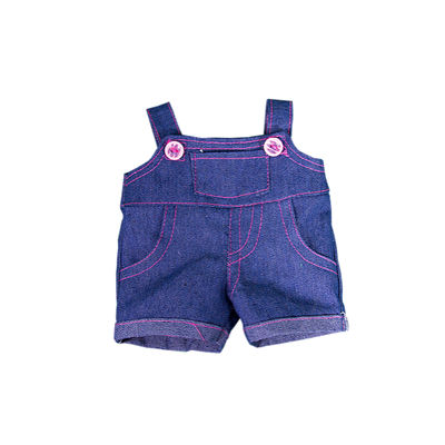 DEGUISEMENT PELUCHE  20CM - SALOPETTE JEAN