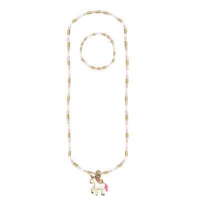 SET COLLIER/BRACELET -MAGIC UNICORN MAGIC