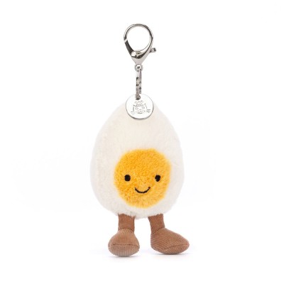 AMUSEABLES HAPPY BOILED EGG BAG CHARM - JELLYCAT