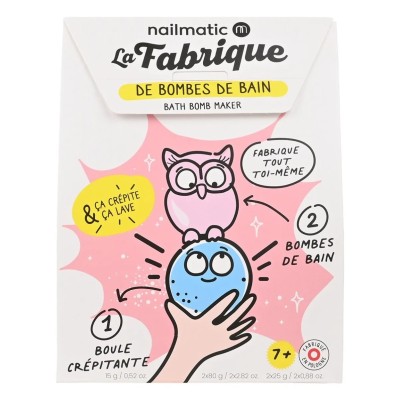 LA FABRIQUE BOULES DE BAIN CREPITANTE - NAILMATIC