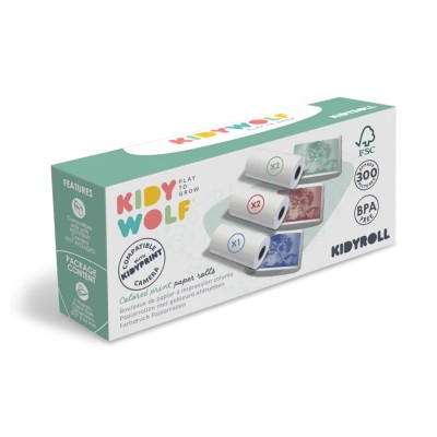 5 ROULEAUX DE PAPIER POUR KIDYPRINT