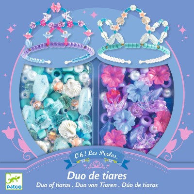 DUO DE TIARES, BLEU - DJECO