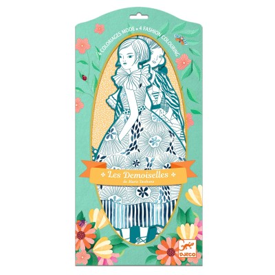 COLORIAGE GRAND FORMAT - REBEKKA & SES AMIES - DJECO