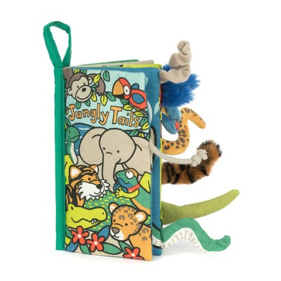 LIVRE TISSUS JUNGLY TAILS - JELLYCAT