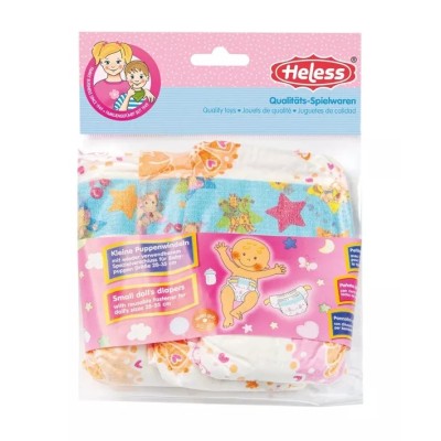 3 COUCHES POUPEE 28-35 CM - HELESS