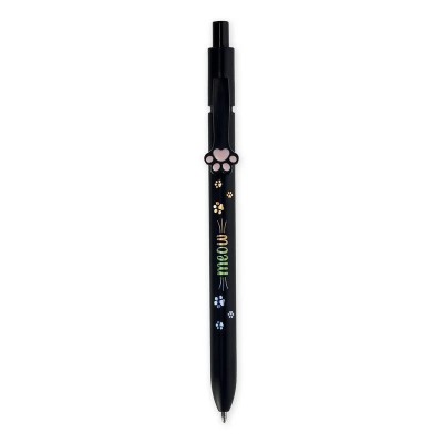 STYLO BILLE MEOW KITTY ENCRE NOIRE-LEGAMI