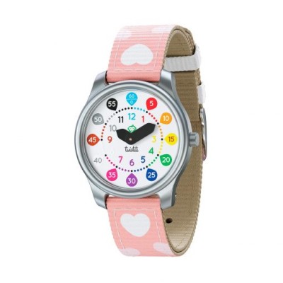 MONTRE TWISTITI NUMBERS ET BRACELET COEUR