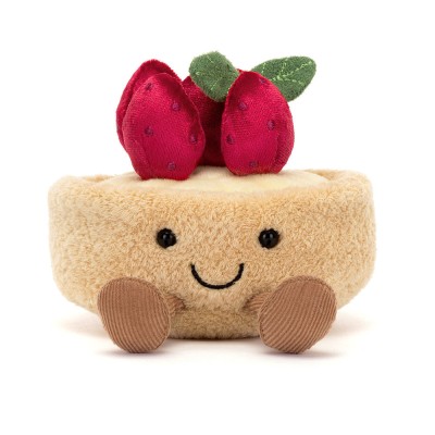 AMUSEABLES FLEURETTE TARTE AUX FRAISES - JELLYCAT