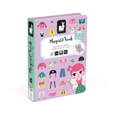 MAGNETI'BOOK DEGUISEMENTS FILLE - JANOD