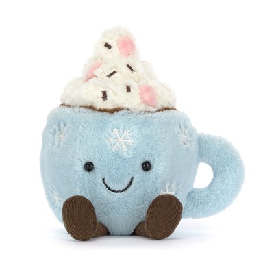 AMUSEABLES HOT CHOCOLATE WITH MARSHMALLOWS- JELLYCAT