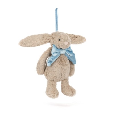 BASHFUL BEIGE BUNNY DECORATION- JELLYCAT