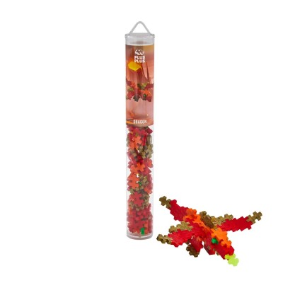 PLUS-PLUS TUBE DRAGON - 100 PCS