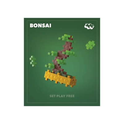 PLUS-PLUS POP PLANTES - BONSAI VERT