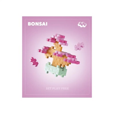 PLUS-PLUS POP PLANTES - BONSAI ROSE