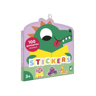 100 GOMMETTES - DINOSAURES - JANOD