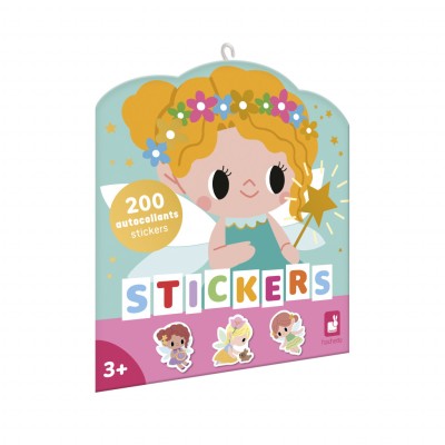 200 STICKERS EN PLANCHES - FEES - JANOD