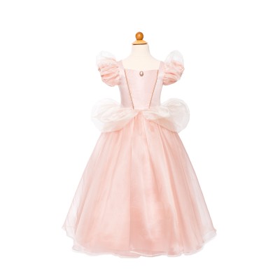 ROBE DE PRINCESSE ANTIQUE ROSE PALE 5-6 ANS - GREAT PRET