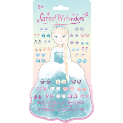 SET DE 30 PAIRES DE BOUCLES D'OREILLES AUTOCOLLANTES...