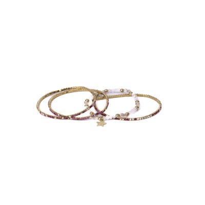 ENSEMBLE DE BRACELETS - BOUTIQUE GLAM GIRL  - GREAT...